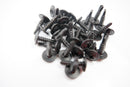 BLACK SELF DRILLING CAR INTERIOR PANEL SCREWS - SELF TAPPING ZINC