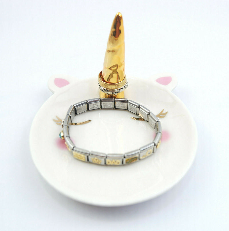 Ceramic Trinket Dish Holders Jewellery Key Rings Earring Coin Home Gift Ornament