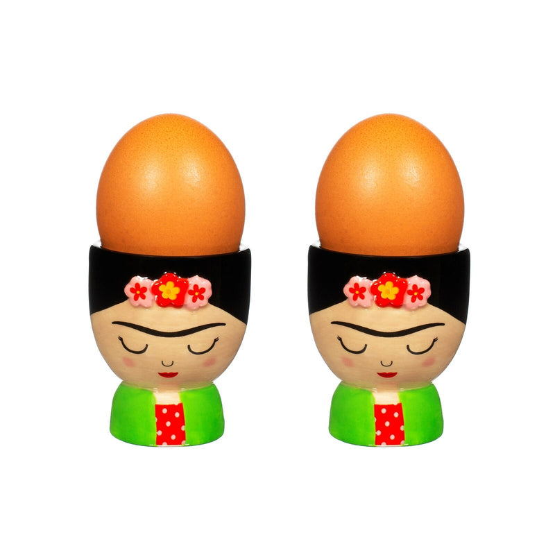 Sass & Belle Frida Kahlo Ceramic Egg Cup Set of 2