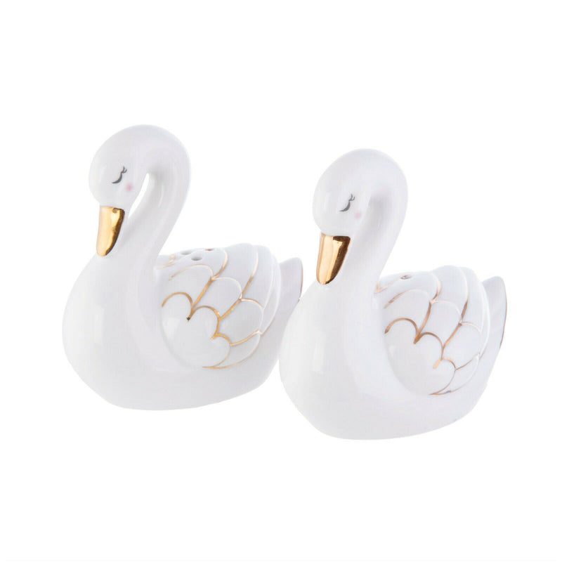 Sass and Belle Novelty Ceramic Salt & Pepper Shaker Pot Condiment Set Table Gift