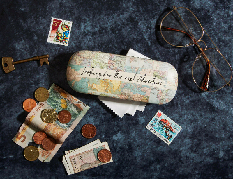Glasses Hard Case Reading Sun Cover Spec Holder Fun Novelty Design Adult Kids