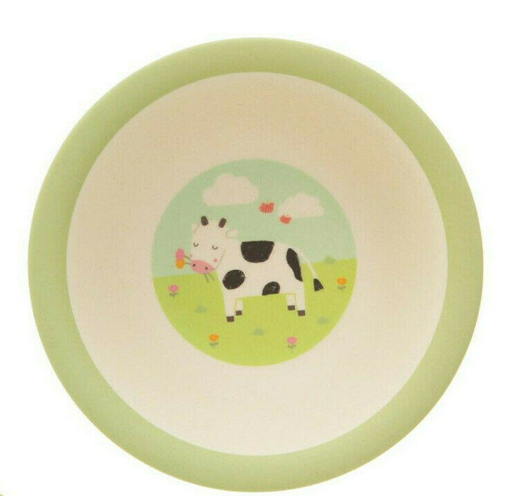 Sass And Belle Farmyard Friends Bamboo Tableware Set Baby / Child Gift Idea