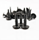 BLACK SELF DRILLING CAR INTERIOR PANEL SCREWS - SELF TAPPING ZINC