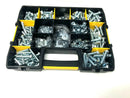 450 Piece Stanley Box 3/8 & 7/16 UNC ZINC NUTS BOLTS AND WASHER ASSORTMENT KIT