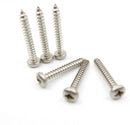 No.6 (3.5mm) POZI PAN HEAD SELF TAPPING TAPPER SCREWS ZINC WOOD SCREWS AB POINT