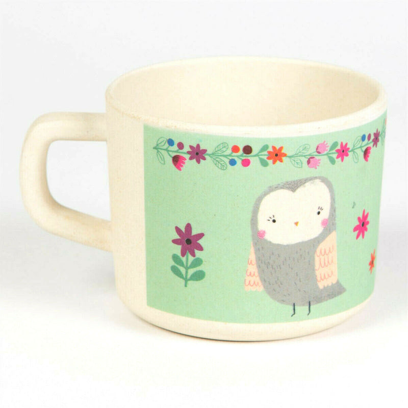 Eco Friendly Bamboo Composite Kids Cold Hot Drink Mug Cup Boys Girls Tableware