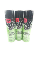 6 x S.A.S Clear Grease 500ml silicone Free, Water Resistance Low visibility