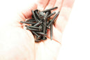 BLACK SELF DRILLING CAR INTERIOR PANEL SCREWS - SELF TAPPING ZINC