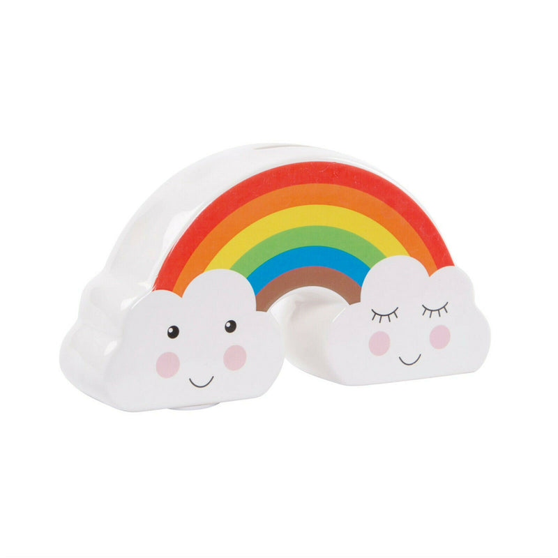 Sass & Belle Day Dreams Rainbow Happy Face Cloud Money Box Piggy Bank Kids Gift