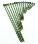 Spectre Landscape Screws Timber Sleeper Decking Fencing Fixing Hex Head 50 Pack