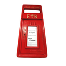 Royal Mail Cast Iron Post Letterbox Front Post Office Red FRONT ONLY with 2 Keys