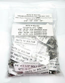 UNC 450+ Stainless Steel Hex Bolts, Nyloc Nuts & Washer Assorted Pack Kit A2