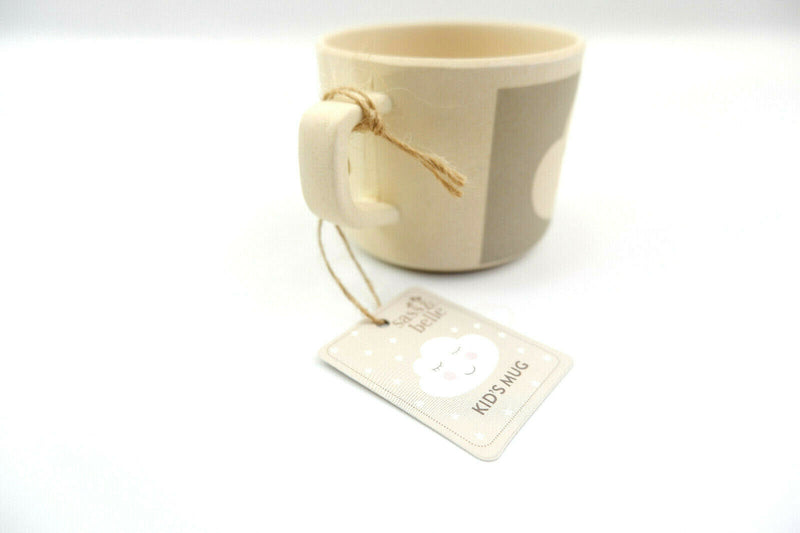 Eco Friendly Bamboo Composite Kids Cold Hot Drink Mug Cup Boys Girls Tableware