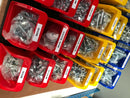 1,830 Piece M8, M10, & M12 Nut, Bolt & Washer Workshop Assortment