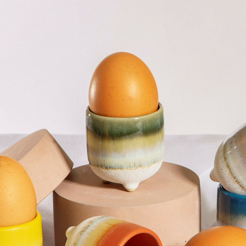 Sass & Belle Mojave Glaze Egg Cup Boiled Eggs Breakfast Easter Various Colours