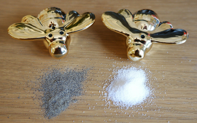 Sass and Belle Novelty Ceramic Salt & Pepper Shaker Pot Condiment Set Table Gift