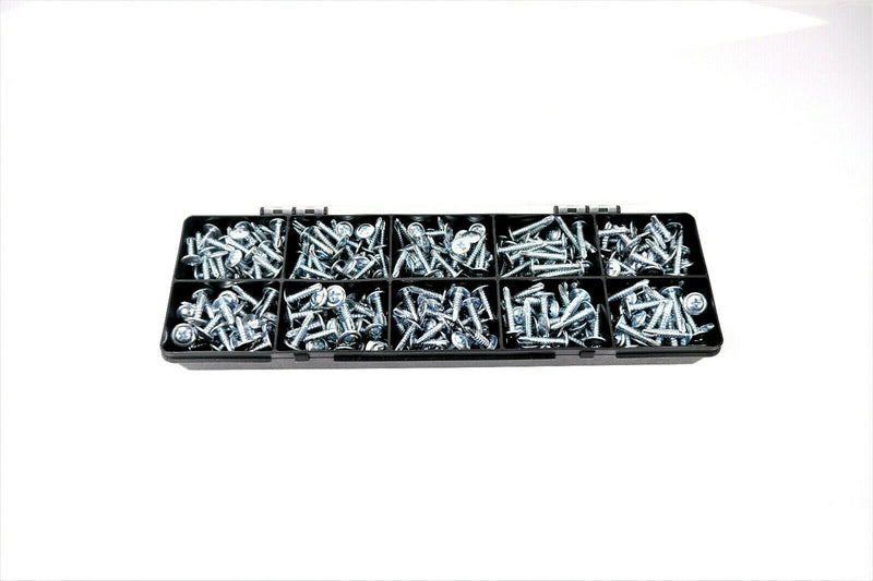 Wafer flange head self drilling Zinc FB Branded Screws Assortment kit box set