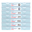 A2 Assorted Box kit M4,M5 M6 M8 M10 Various Nuts & Bolts Mix Setscrews Stainless