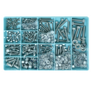 A2 Assorted Box kit M4,M5 M6 M8 M10 Various Nuts & Bolts Mix Setscrews Stainless