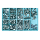 A2 Assorted Box kit M4,M5 M6 M8 M10 Various Nuts & Bolts Mix Setscrews Stainless