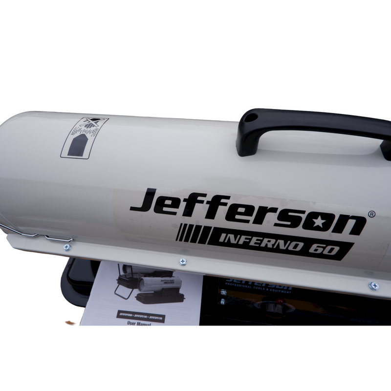 Jefferson Inferno 60 Diesel Oil and Kerosene Workshop Garage Space Heater