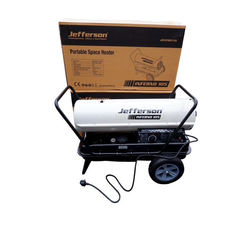 Jefferson Inferno 150 Diesel Oil and Kerosene Workshop Garage Space Heater