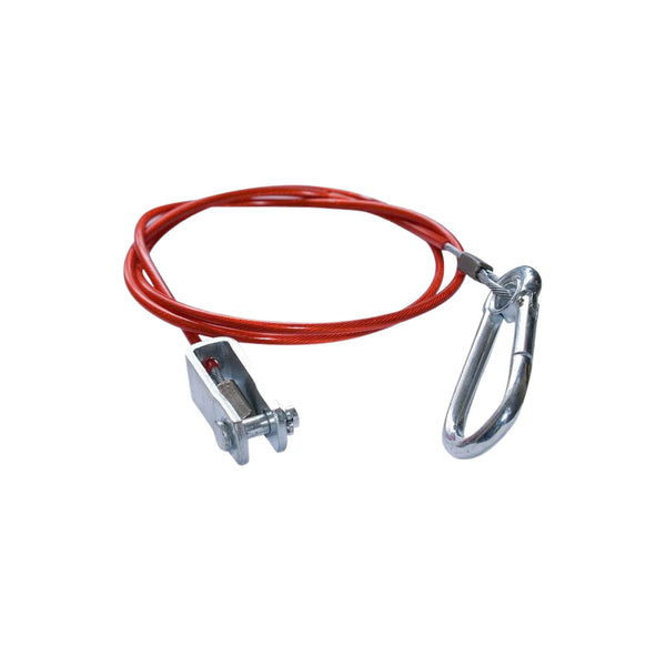 BREAKAWAY SAFETY CABLE FOR IFOR WILLIAMS TRAILERS - CLEVIS TYPE  Snatch Red x 1