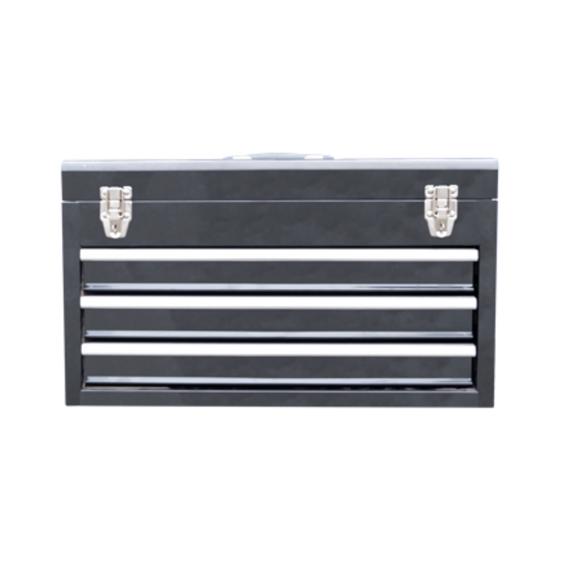 STEEL TOOLBOX WITH 3 DRAWERS - GREAT FOR A WORKSHOP - 435X250X270MM
