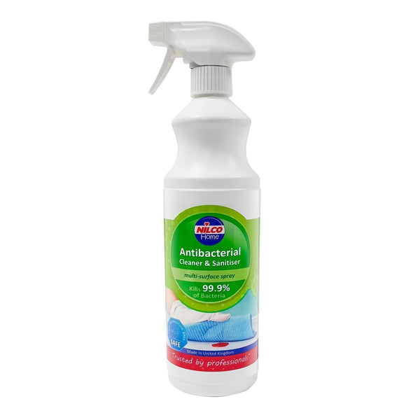 Nilco Professional Antibacterial Cleaner and Sanitiser Surface Spray 1 Litre