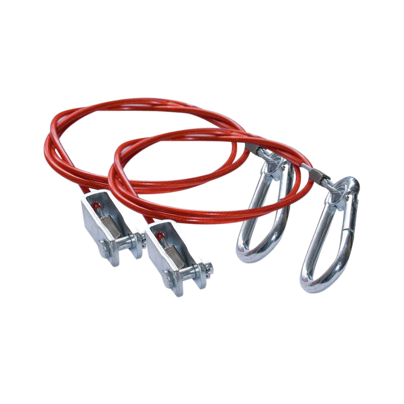 BREAKAWAY SAFETY CABLE FOR IFOR WILLIAMS TRAILERS - CLEVIS TYPE  Snatch Red x 1