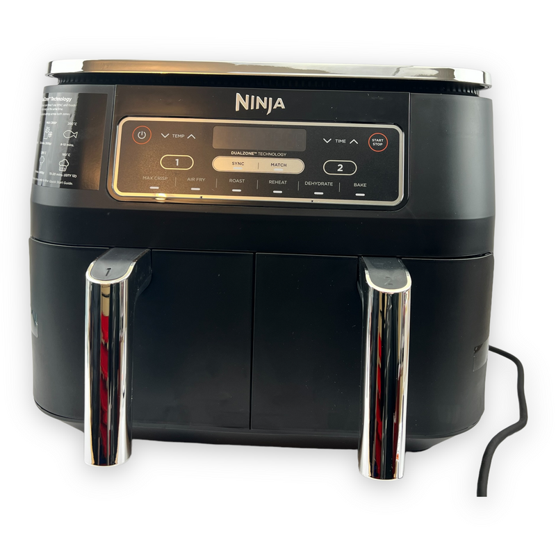 Ninja Foodi Dual Zone Digital Air Fryer, 2 Drawers, 7.6L, 6-in-1