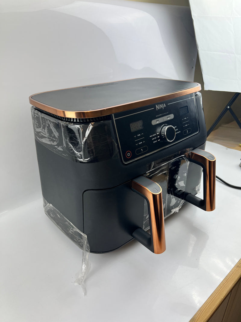 🔥 COPPER LIMITED EDITION Ninja Foodi MAX Dual Zone Air Fryer AF400UK AF400UKCP 9.5L 2 Zone ✅ Brand New