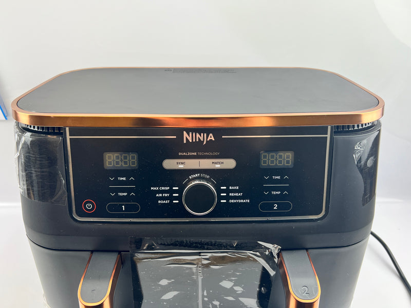 🔥 COPPER LIMITED EDITION Ninja Foodi MAX Dual Zone Air Fryer AF400UK AF400UKCP 9.5L 2 Zone ✅ Brand New