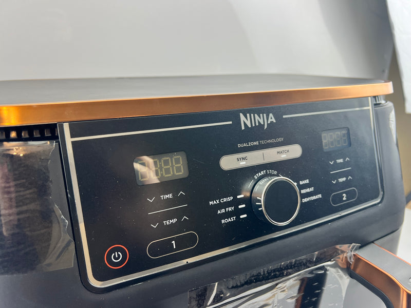 🔥 COPPER LIMITED EDITION Ninja Foodi MAX Dual Zone Air Fryer AF400UK AF400UKCP 9.5L 2 Zone ✅ Brand New