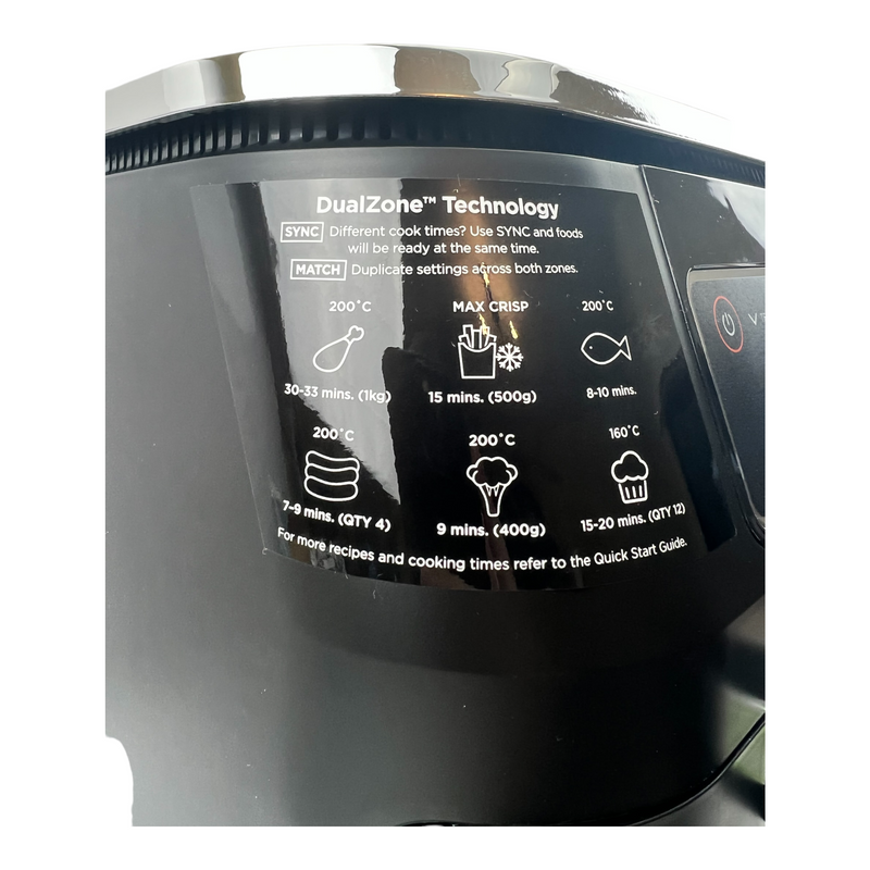 🔥NEW - Ninja AF300UK 7.6L Foodi Dual Zone Air Fryer 2 Drawers 6 Functions Sync🚚