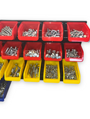 17KG 1/4 5/16 3/8 7/16 1/2 NUT + BOLT + WASHER IMPERIAL UNF FINE THREAD KIT BINS