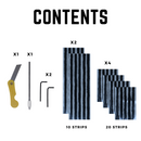 ATV Agri DIY TYRE EMERGENCY Puncture REPAIR KIT - QUAD BIKE MOTORCYLE Universal