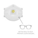 5PCS KN95 Face Masks 4 Layers FFP3 NR PM2.5 Adult Face Mask with Valve