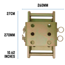 Adjustable 270mm Tow Hitch Drop Plate 2 Pin
