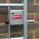 Zedlock Galvanised Gate Lock - For Metal Gates - 3 Lever - S25G3