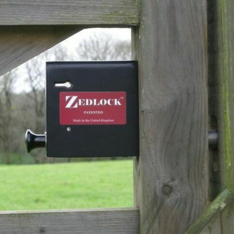 Zedlock High Security Gate Lock - For Wooden Gates - Long Throw Bolt